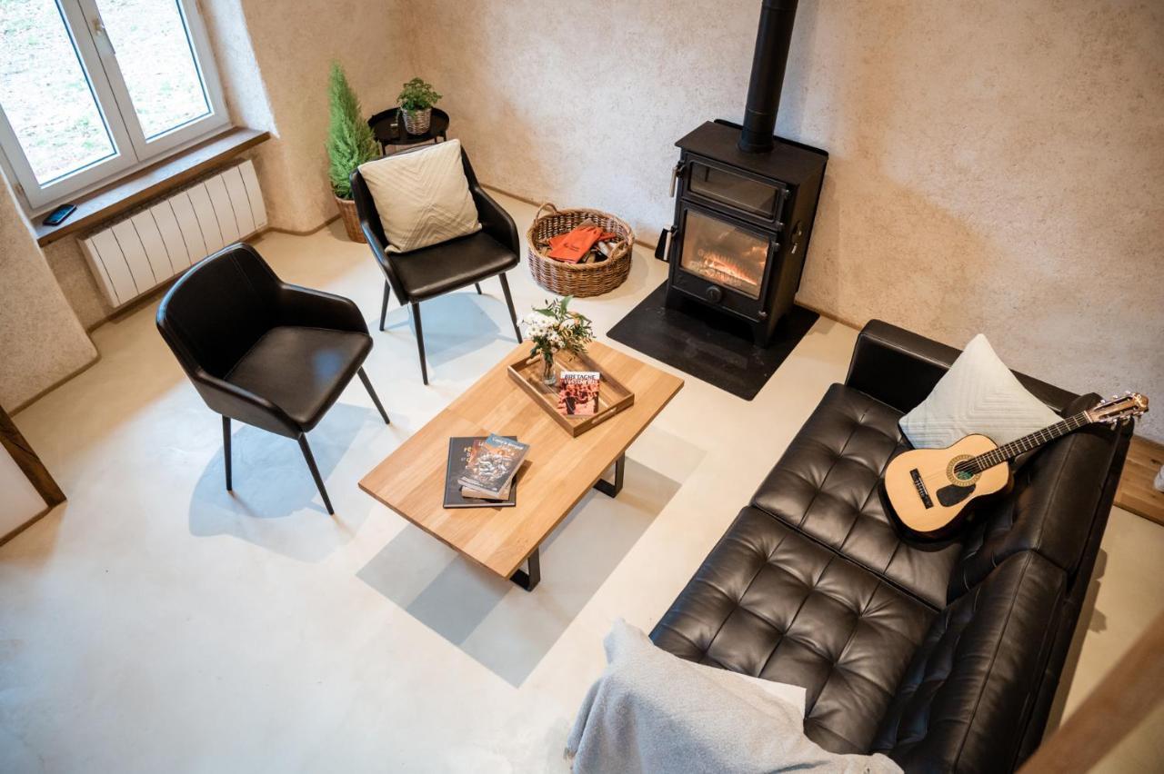 Cottage Breton - Gite De Charme En Centre Finistere Plonévez-du-Faou エクステリア 写真