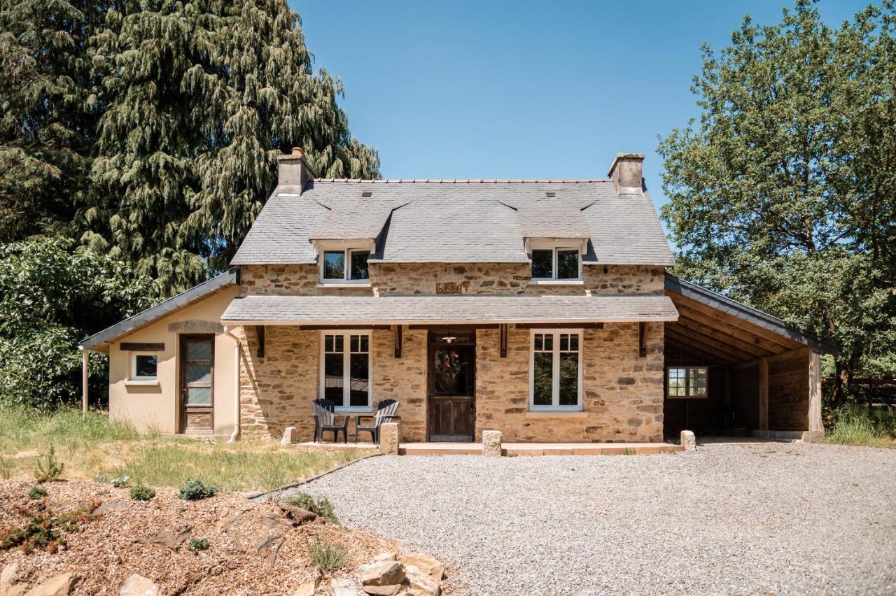 Cottage Breton - Gite De Charme En Centre Finistere Plonévez-du-Faou エクステリア 写真